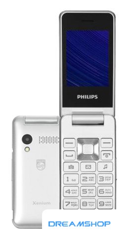 Imagen de Смартфон Кнопочный телефон Philips Xenium E2601 (серебристый)