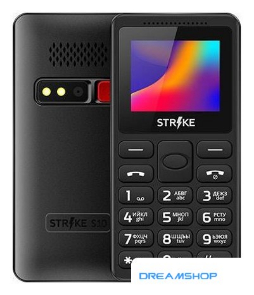 Picture of Смартфон Кнопочный телефон Strike S10 (черный)
