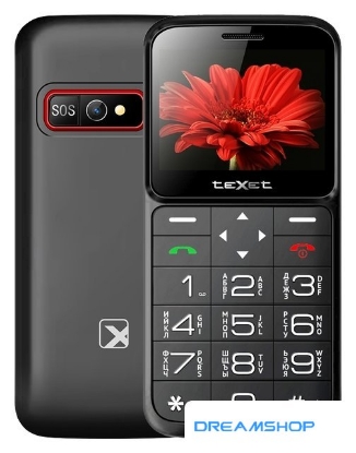 Изображение Смартфон Кнопочный телефон TeXet TM-B226 (черный)