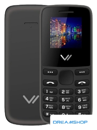 Изображение Смартфон Кнопочный телефон Vertex M115 (черный)