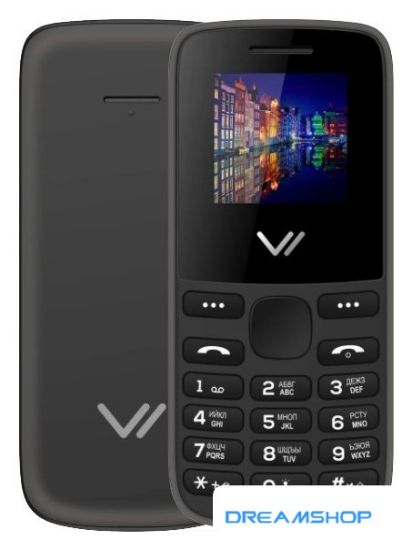 Изображение Кнопочный телефон Vertex M115 (черный)
