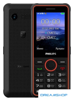 Изображение Смартфон Кнопочный телефон Philips Xenium E2301 (темно-серый)