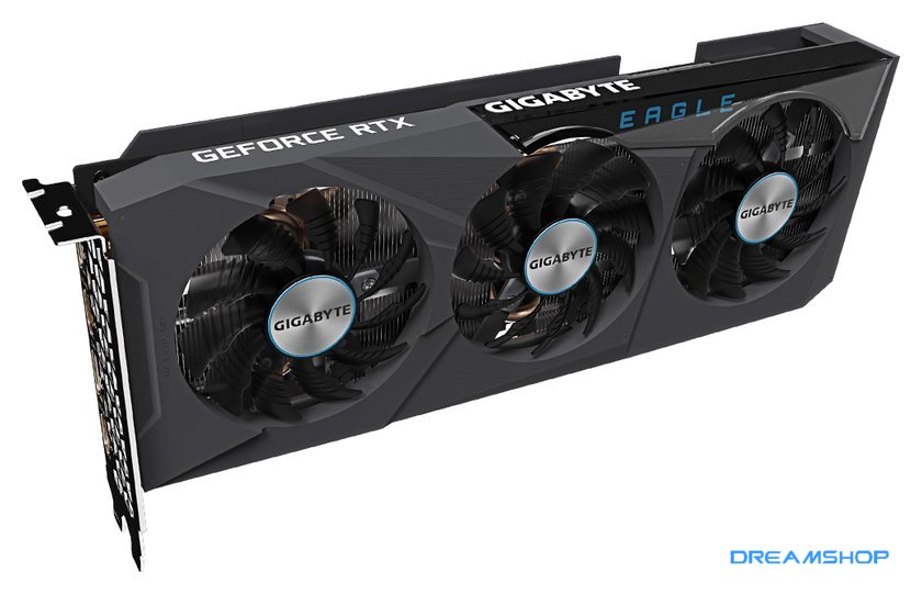 Изображение Видеокарта Gigabyte GeForce RTX 3060 Ti Eagle OC D6X 8G GV-N306TXEAGLE OC-8GD