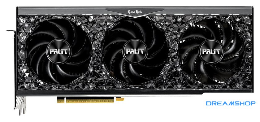 Изображение Видеокарта Palit GameRock OmniBlack GeForce RTX 4080 16GB NED4080019T2-1030Q