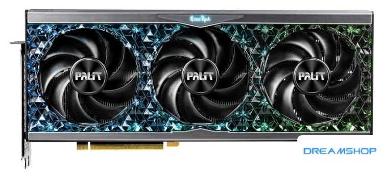 Imagen de Видеокарта Palit GeForce RTX 4090 GameRock OC 24G NED4090S19SB-1020G