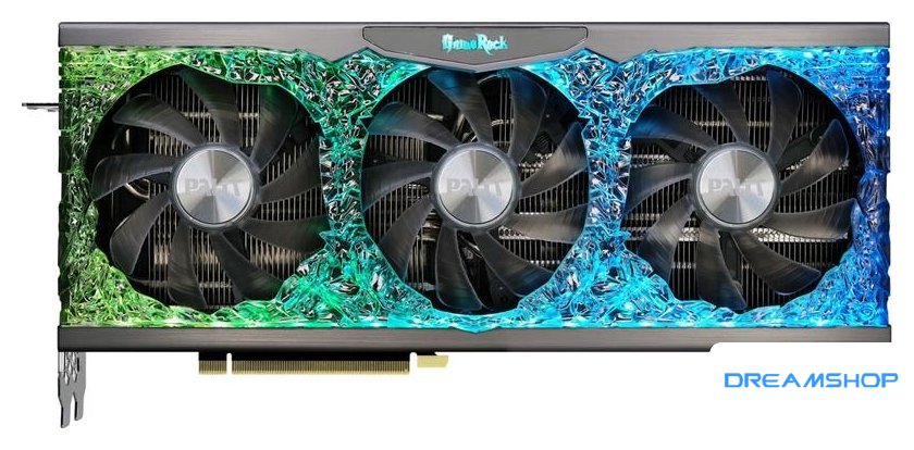 Imagen de Видеокарта Palit GeForce RTX 3070 GameRock V1 8GB GDDR6