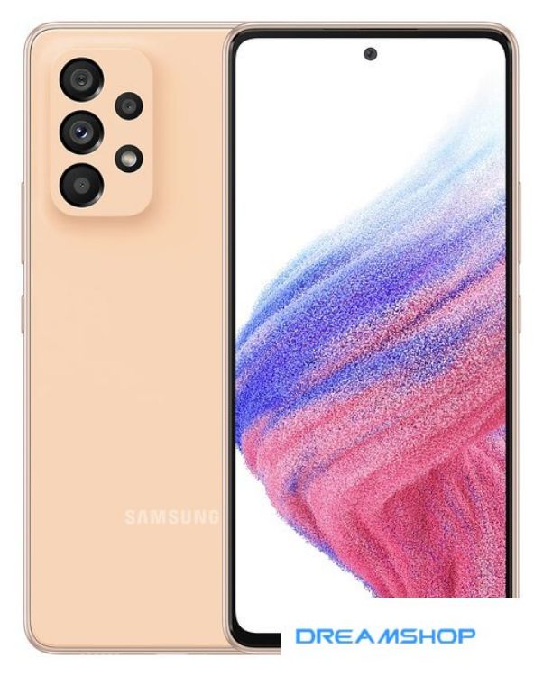Изображение Смартфон Samsung Galaxy A53 5G SM-A536B/DS 6GB/128GB (розовый)