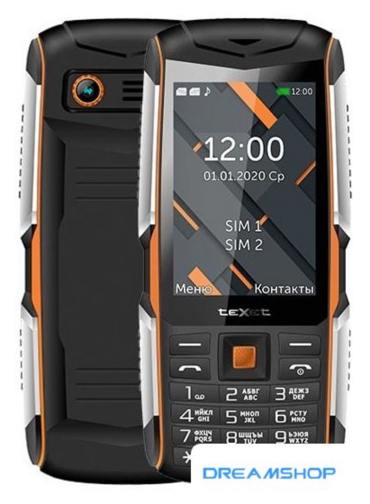Picture of Смартфон Кнопочный телефон TeXet TM-D426 (черный)