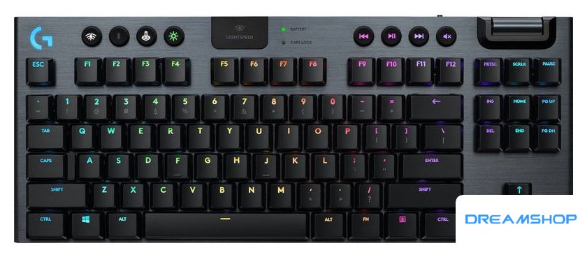 Изображение Клавиатура Logitech G915 TKL Lightspeed GL Clicky