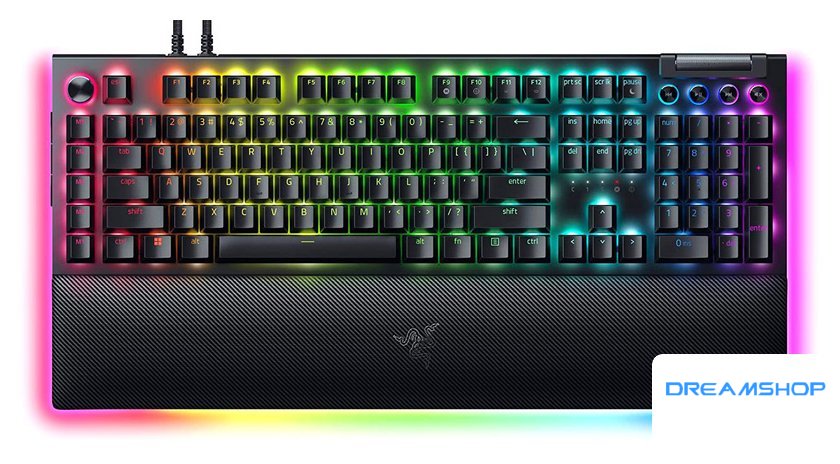 Изображение Клавиатура Razer BlackWidow V4 Pro (Razer Green, нет кириллицы)