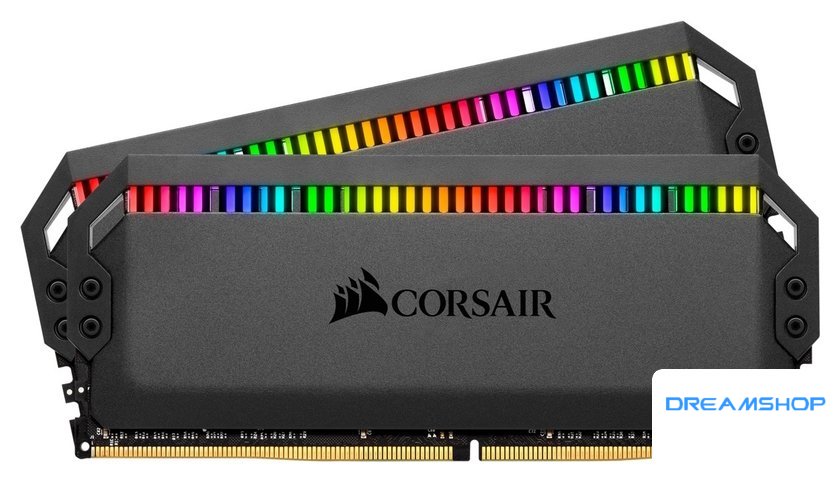 Imagen de Оперативная память Corsair Dominator Platinum RGB 2x16GB DDR4 PC4-25600 CMT32GX4M2C3200C16