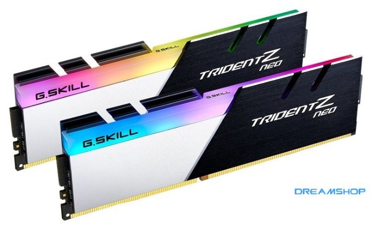 Изображение Оперативная память G.Skill Trident Z Neo 2x32GB DDR4 PC4-25600 F4-3200C16D-64GTZN