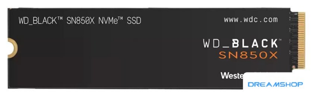 Изображение WD Black SN850X NVMe 4TB WDS400T2X0E