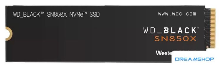 Изображение SSD WD Black SN850X NVMe 4TB WDS400T2X0E
