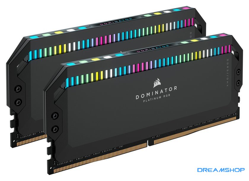 Imagen de Оперативная память Corsair Dominator Platinum RGB 2x16ГБ DDR5 6000 МГц CMT32GX5M2D6000Z36