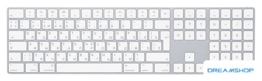 Изображение Клавиатура Apple Magic Keyboard с цифровой панелью MQ052RS/A