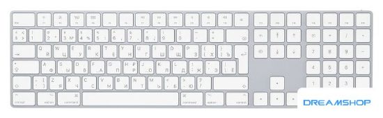 Изображение Клавиатура Apple Magic Keyboard с цифровой панелью MQ052RS/A