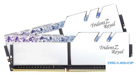 Изображение Оперативная память G.Skill Trident Z Royal 2x8GB PC4-32000 F4-4000C17D-16GTRS