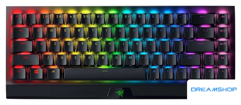 Изображение Клавиатура Razer Blackwidow V3 Mini Phantom Edition (Yellow Switch, нет кириллицы)