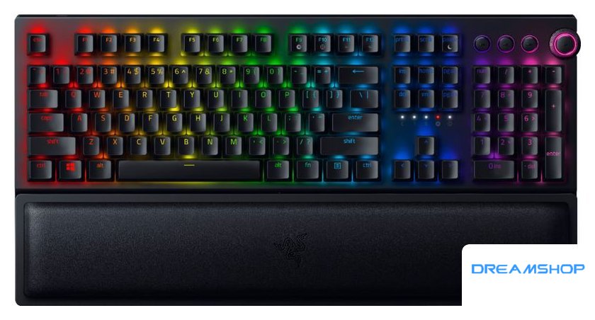 Изображение Клавиатура Razer BlackWidow V3 Pro Green Switch (нет кириллицы)