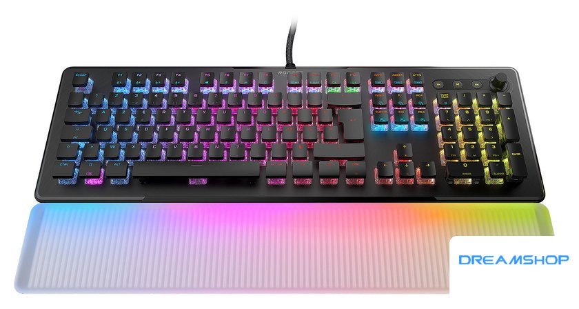 Изображение Клавиатура Roccat Vulcan II Max AIMO (Titan II Optical Red, черный, нет кириллицы)