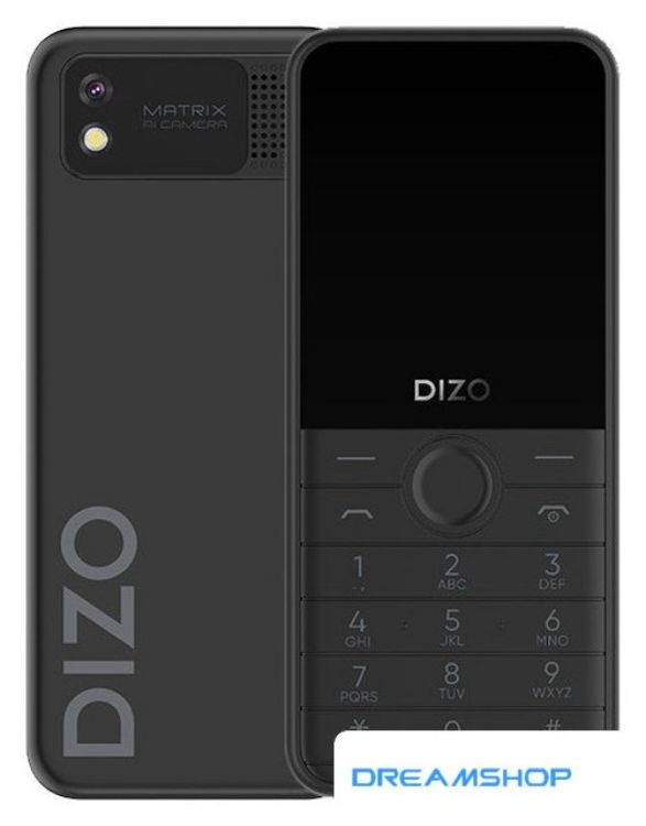 Изображение Кнопочный телефон Dizo Star 300 (черный)