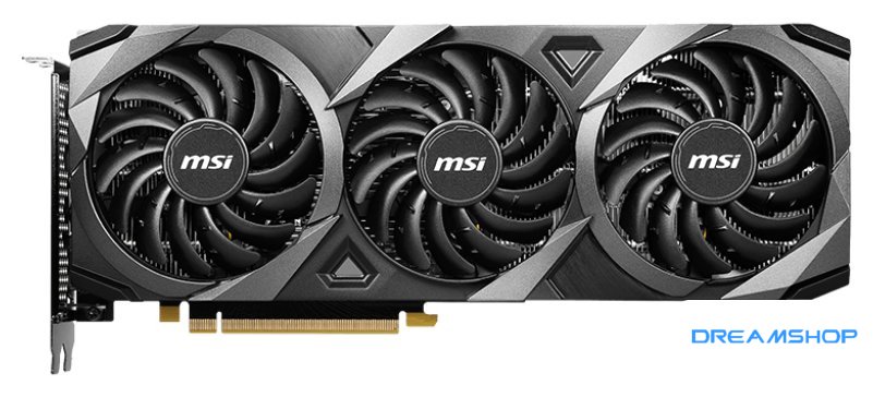 Изображение Видеокарта MSI GeForce RTX 3060 Ti Ventus 3X 8G LHR