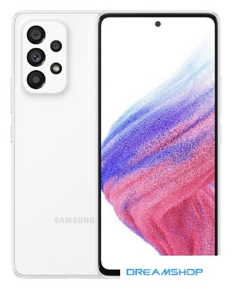 Изображение Смартфон Samsung Galaxy A53 5G SM-A5360 8GB/128GB (белый)