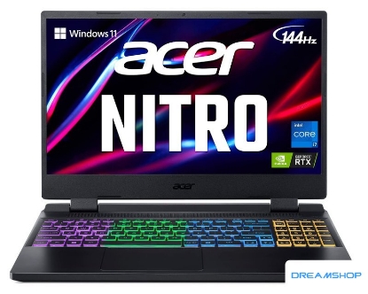 Изображение Игровой ноутбук Acer Nitro 5 AN515-58-561U NH.QFLEP.001